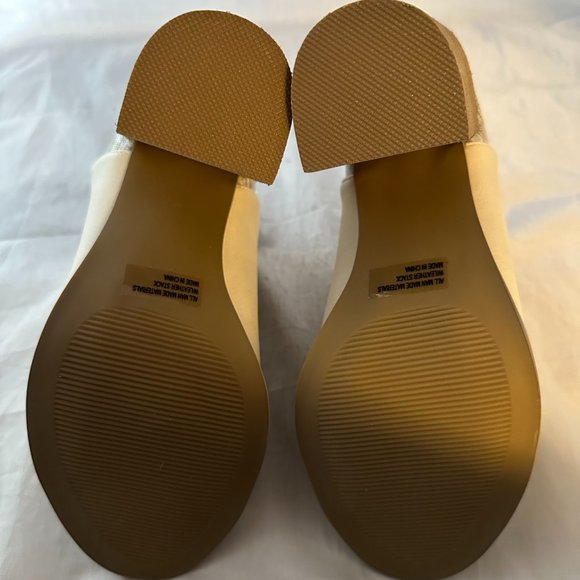 DV by Dolce Vita  Barkar Peep Toe Sandal, Ivory  Women Size 7.5, 11   NIB - Picture 6 of 7